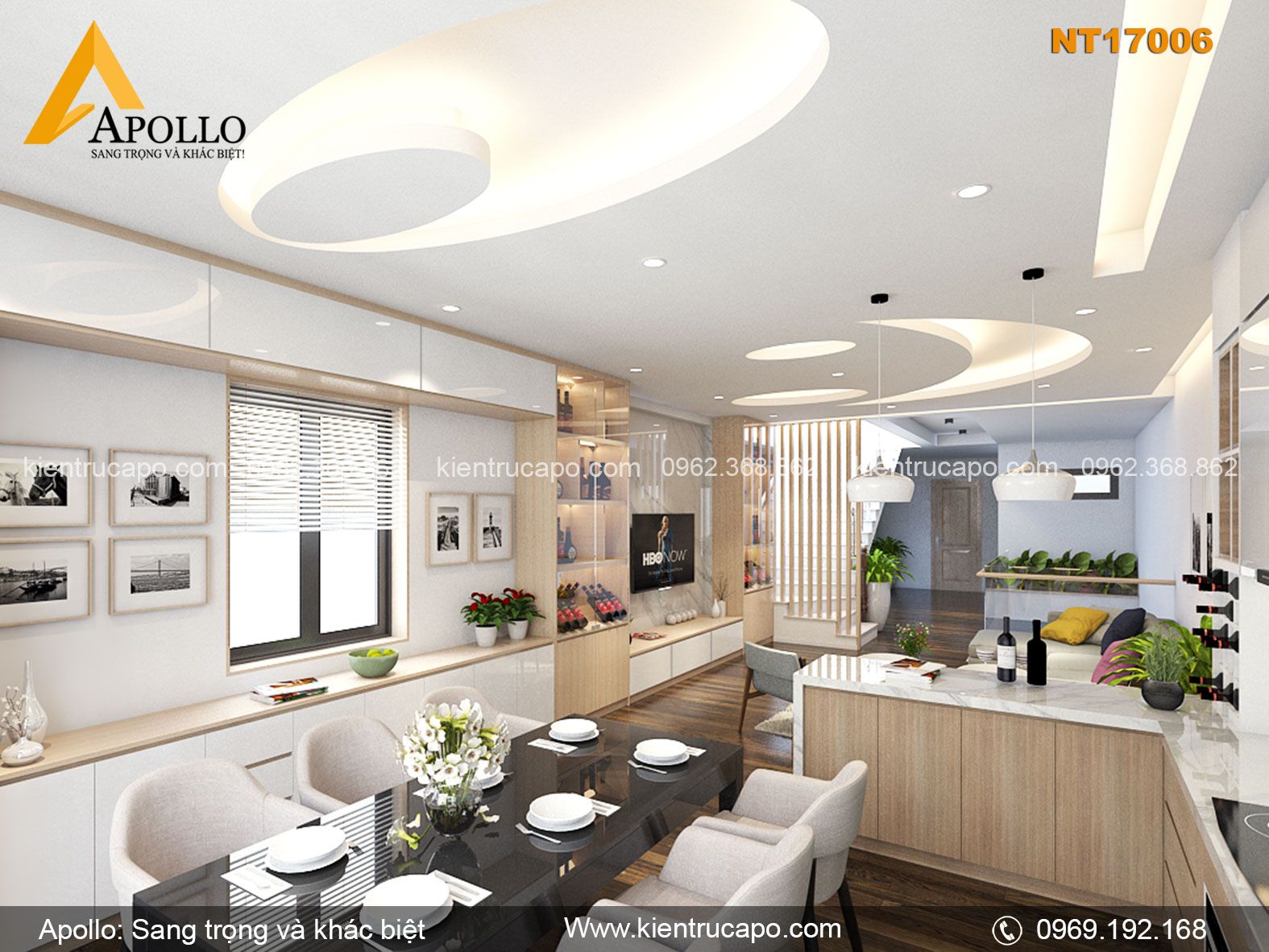 Chung cư hiện đại giữa thành phố (NT17006)